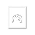 Picture of Yoga Pose VI _GroupedProduct_Rectangle_Portrait_Framed_Matted_