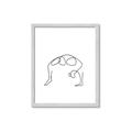 Picture of Yoga Pose VI _GroupedProduct_Rectangle_Portrait_Framed_Matted_