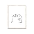 Picture of Yoga Pose VI _GroupedProduct_Rectangle_Portrait_Framed_Matted_