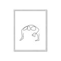 Picture of Yoga Pose VI _GroupedProduct_Rectangle_Portrait_Framed_Matted_
