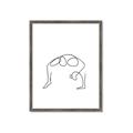 Picture of Yoga Pose VI _GroupedProduct_Rectangle_Portrait_Framed_Matted_
