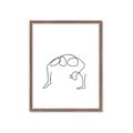 Picture of Yoga Pose VI _GroupedProduct_Rectangle_Portrait_Framed_Matted_