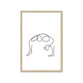 Picture of Yoga Pose VI _GroupedProduct_Rectangle_Portrait_Framed_Matted_