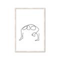 Picture of Yoga Pose VI _GroupedProduct_Rectangle_Portrait_Framed_Matted_