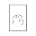 Picture of Yoga Pose VI _GroupedProduct_Rectangle_Portrait_Framed_Matted_