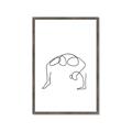 Picture of Yoga Pose VI _GroupedProduct_Rectangle_Portrait_Framed_Matted_