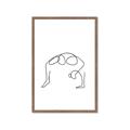 Picture of Yoga Pose VI _GroupedProduct_Rectangle_Portrait_Framed_Matted_