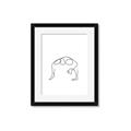 Picture of Yoga Pose VI _GroupedProduct_Rectangle_Portrait_Framed_Matted_