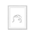 Picture of Yoga Pose VI _GroupedProduct_Rectangle_Portrait_Framed_Matted_