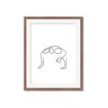 Picture of Yoga Pose VI _GroupedProduct_Rectangle_Portrait_Framed_Matted_