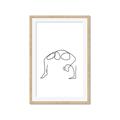 Picture of Yoga Pose VI _GroupedProduct_Rectangle_Portrait_Framed_Matted_