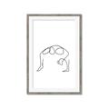 Picture of Yoga Pose VI _GroupedProduct_Rectangle_Portrait_Framed_Matted_