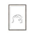 Picture of Yoga Pose VI _GroupedProduct_Rectangle_Portrait_Framed_Matted_