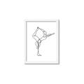 Picture of Yoga Pose III _GroupedProduct_Rectangle_Portrait_Framed_Matted_