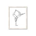 Picture of Yoga Pose III _GroupedProduct_Rectangle_Portrait_Framed_Matted_