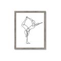 Picture of Yoga Pose III _GroupedProduct_Rectangle_Portrait_Framed_Matted_