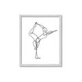 Picture of Yoga Pose III _GroupedProduct_Rectangle_Portrait_Framed_Matted_