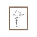 Picture of Yoga Pose III _GroupedProduct_Rectangle_Portrait_Framed_Matted_