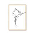 Picture of Yoga Pose III _GroupedProduct_Rectangle_Portrait_Framed_Matted_