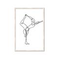 Picture of Yoga Pose III _GroupedProduct_Rectangle_Portrait_Framed_Matted_