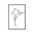 Picture of Yoga Pose III _GroupedProduct_Rectangle_Portrait_Framed_Matted_