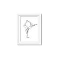 Picture of Yoga Pose III _GroupedProduct_Rectangle_Portrait_Framed_Matted_
