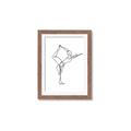 Picture of Yoga Pose III _GroupedProduct_Rectangle_Portrait_Framed_Matted_