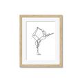 Picture of Yoga Pose III _GroupedProduct_Rectangle_Portrait_Framed_Matted_