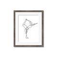 Picture of Yoga Pose III _GroupedProduct_Rectangle_Portrait_Framed_Matted_