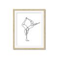 Picture of Yoga Pose III _GroupedProduct_Rectangle_Portrait_Framed_Matted_