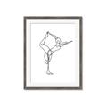 Picture of Yoga Pose III _GroupedProduct_Rectangle_Portrait_Framed_Matted_