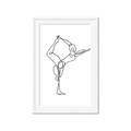 Picture of Yoga Pose III _GroupedProduct_Rectangle_Portrait_Framed_Matted_