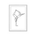 Picture of Yoga Pose III _GroupedProduct_Rectangle_Portrait_Framed_Matted_