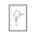Picture of Yoga Pose III _GroupedProduct_Rectangle_Portrait_Framed_Matted_