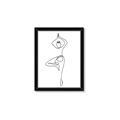 Picture of Yoga Pose IV _GroupedProduct_Rectangle_Portrait_Framed_Matted_