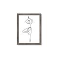 Picture of Yoga Pose IV _GroupedProduct_Rectangle_Portrait_Framed_Matted_