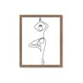 Picture of Yoga Pose IV _GroupedProduct_Rectangle_Portrait_Framed_Matted_