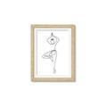Picture of Yoga Pose IV _GroupedProduct_Rectangle_Portrait_Framed_Matted_