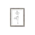 Picture of Yoga Pose IV _GroupedProduct_Rectangle_Portrait_Framed_Matted_
