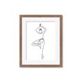 Picture of Yoga Pose IV _GroupedProduct_Rectangle_Portrait_Framed_Matted_