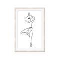 Picture of Yoga Pose IV _GroupedProduct_Rectangle_Portrait_Framed_Matted_