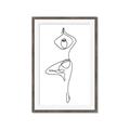 Picture of Yoga Pose IV _GroupedProduct_Rectangle_Portrait_Framed_Matted_