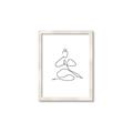 Picture of Yoga Pose I _GroupedProduct_Rectangle_Portrait_Framed_Matted_