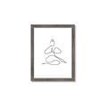 Picture of Yoga Pose I _GroupedProduct_Rectangle_Portrait_Framed_Matted_