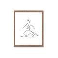 Picture of Yoga Pose I _GroupedProduct_Rectangle_Portrait_Framed_Matted_