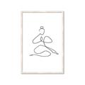 Picture of Yoga Pose I _GroupedProduct_Rectangle_Portrait_Framed_Matted_