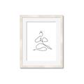 Picture of Yoga Pose I _GroupedProduct_Rectangle_Portrait_Framed_Matted_