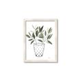 Picture of Leaves in Fun Vase I _GroupedProduct_Rectangle_Portrait_Framed_Matted_