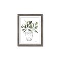 Picture of Leaves in Fun Vase I _GroupedProduct_Rectangle_Portrait_Framed_Matted_