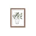 Picture of Leaves in Fun Vase I _GroupedProduct_Rectangle_Portrait_Framed_Matted_